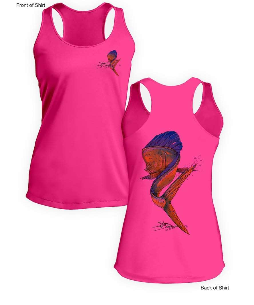Mahi Swim- Ladies Racerback Tank-100% Polyester